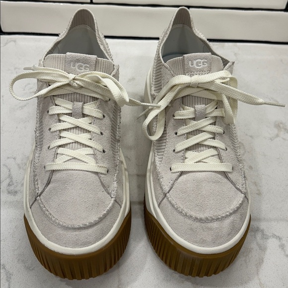 EZ Duzzit Lace in White Light Cloud Grey Size 9 - Picture 9 of 16